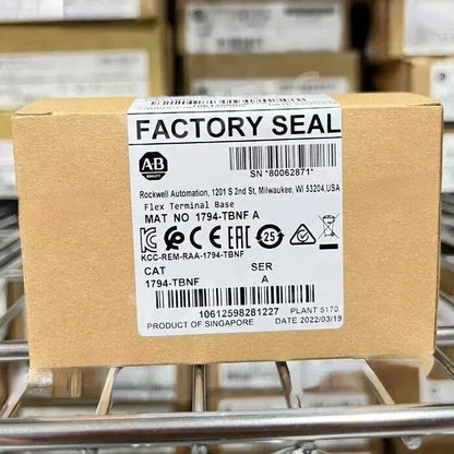 New Allen-Bradley 1794-TBNF SER A Flex Terminal Base Module 1794TBNF