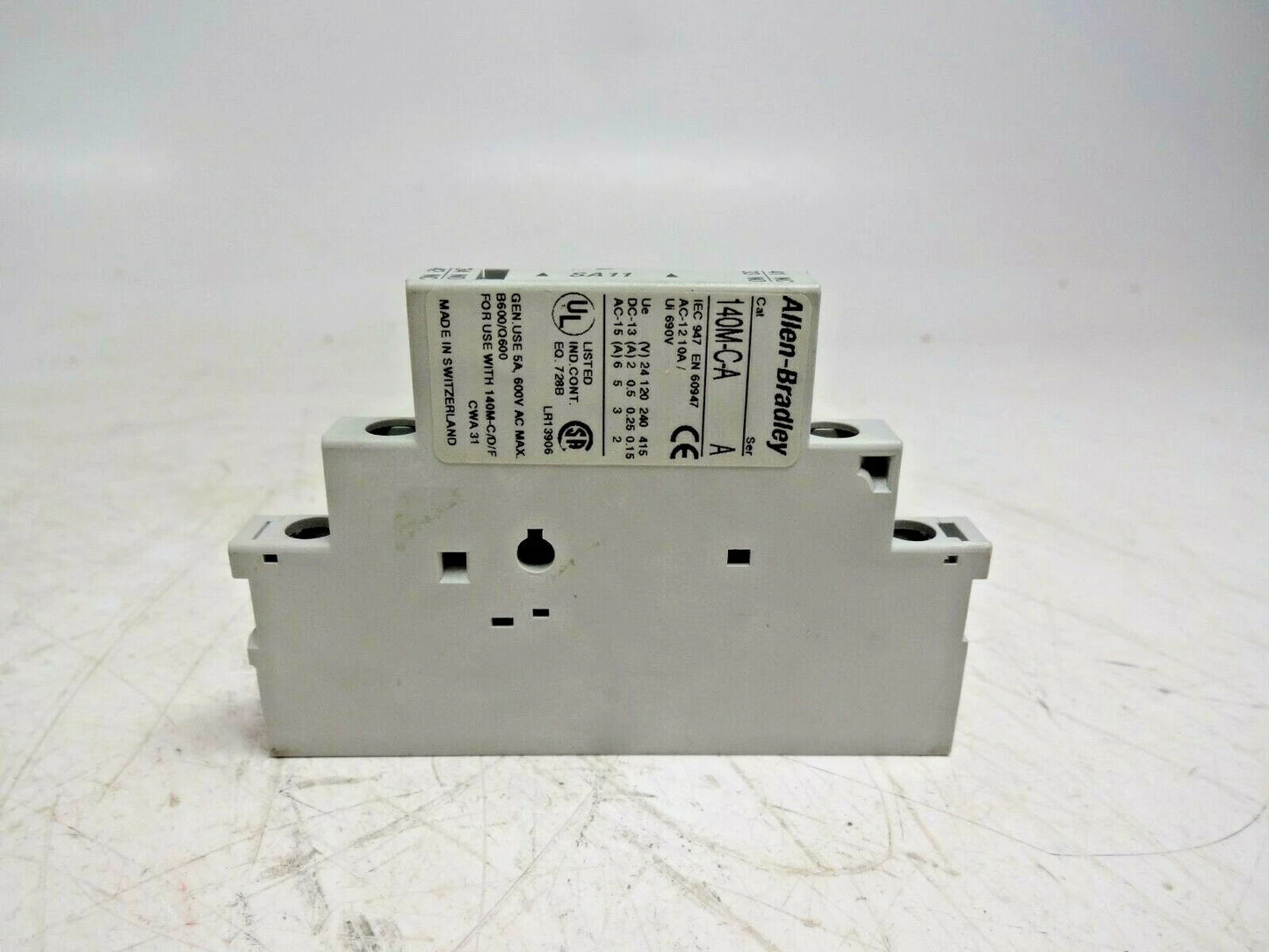 Allen-Bradley 140M-C-ASA11 /A Series A Auxiliary Contact Block