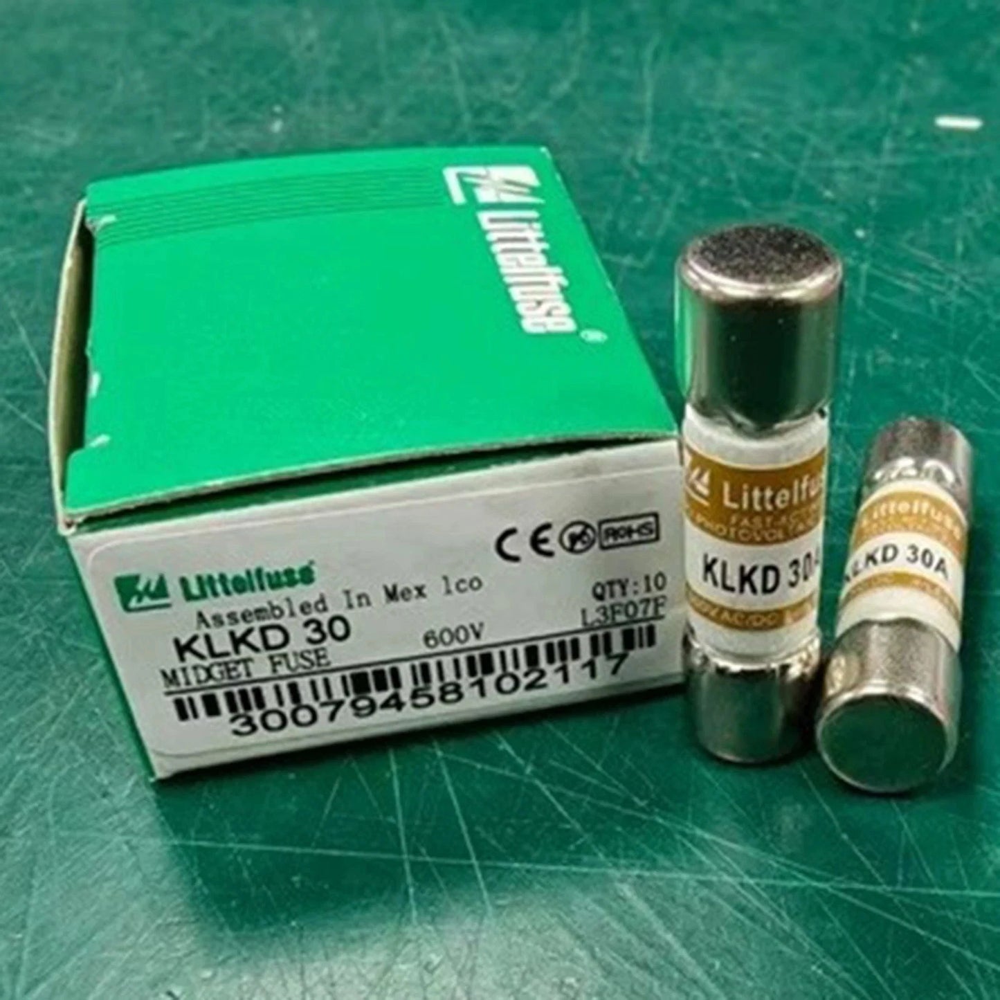 10pc new Littelfuse KLKD-30 KLKD30 KLKD 30A 600V Fast Acting Fuse Free shipping