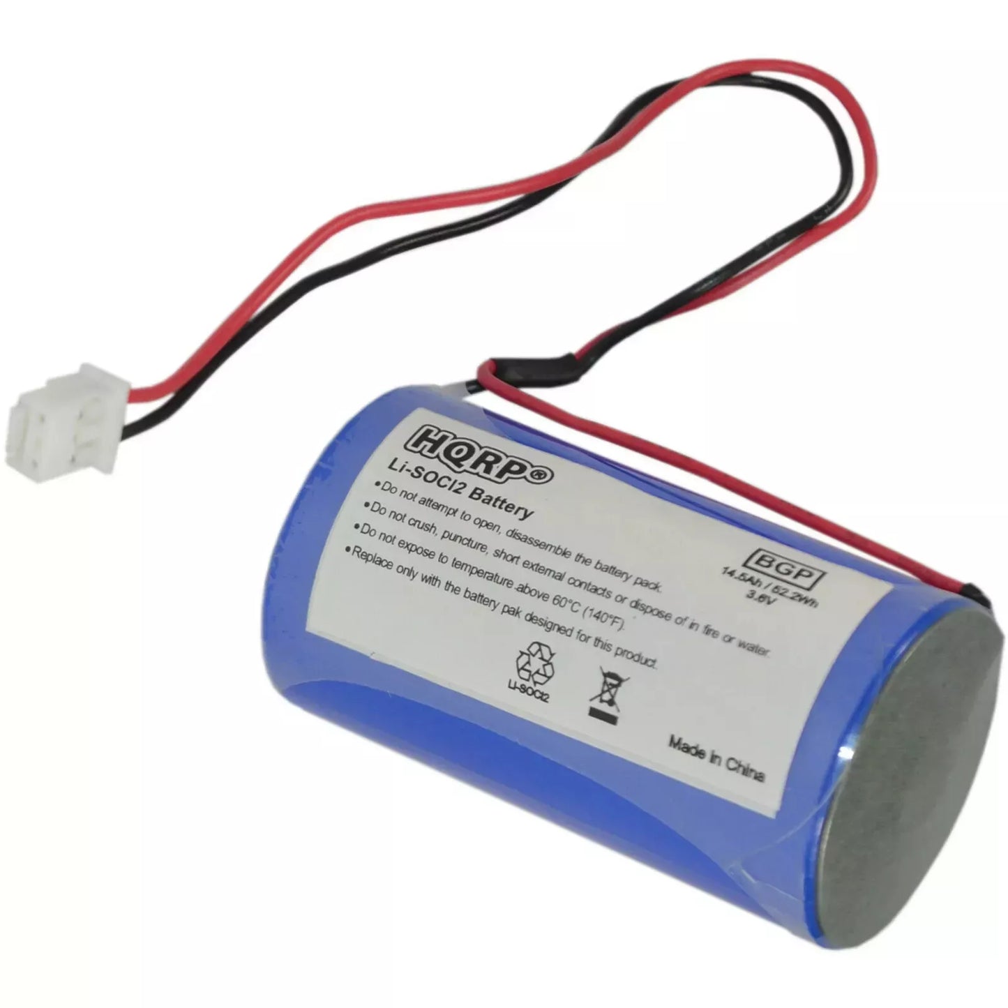 D-Size Battery for DSC WT4911 WT8911 ALEXOR Wireless Outdoor Siren, ER34615M-T1