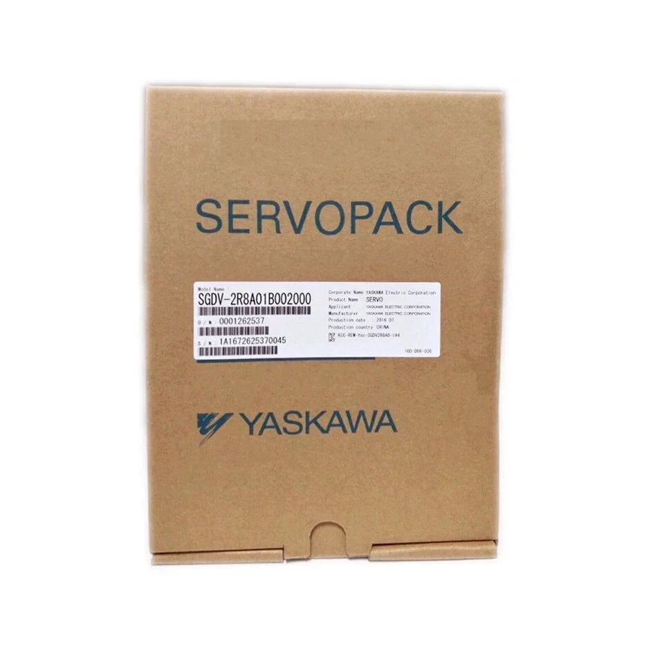 Yaskawa SGDV-2R8A01B002000 Servo Drive New In Box Expedited Shipping 1PCS