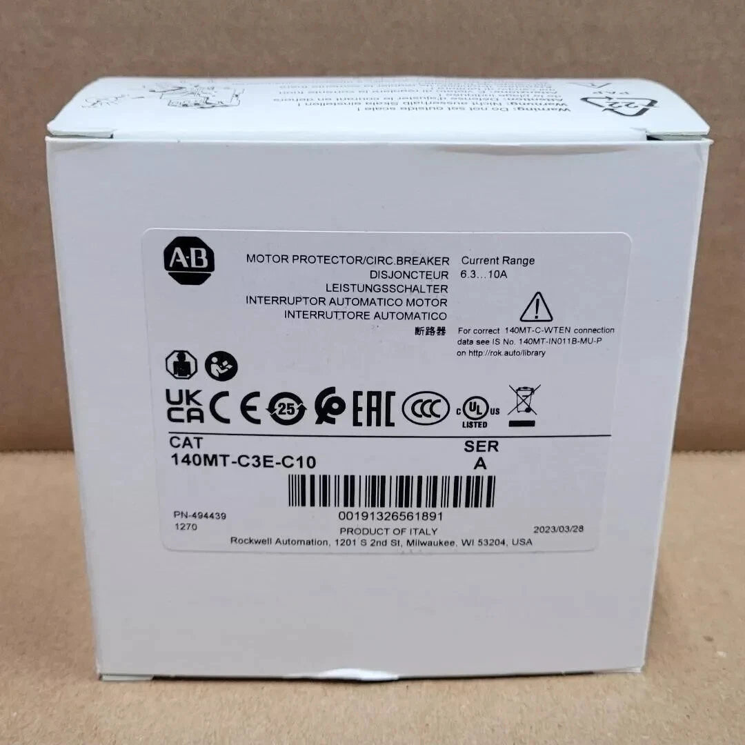 ALLEN BRADLEY 140MT-C3E-C10 Motor Protector / Circuit Breaker