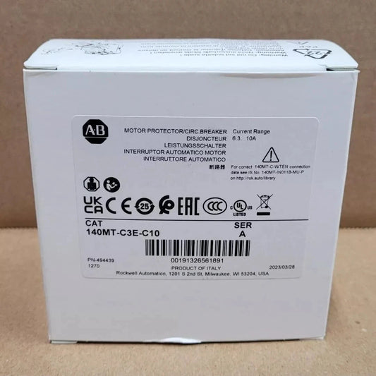 ALLEN BRADLEY 140MT-C3E-C10 Motor Protector / Circuit Breaker
