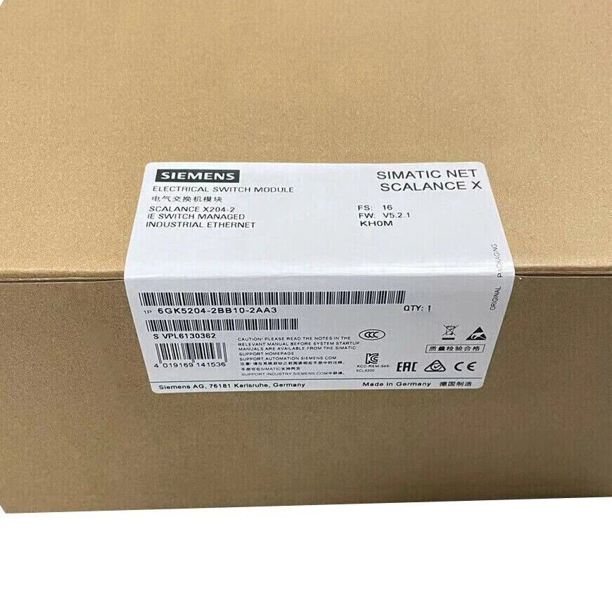 6GK5204-2BB10-2AA3 1PCS NEW SIEMENS Electrical Switch Module 6GK5204-2BB10-2AA3