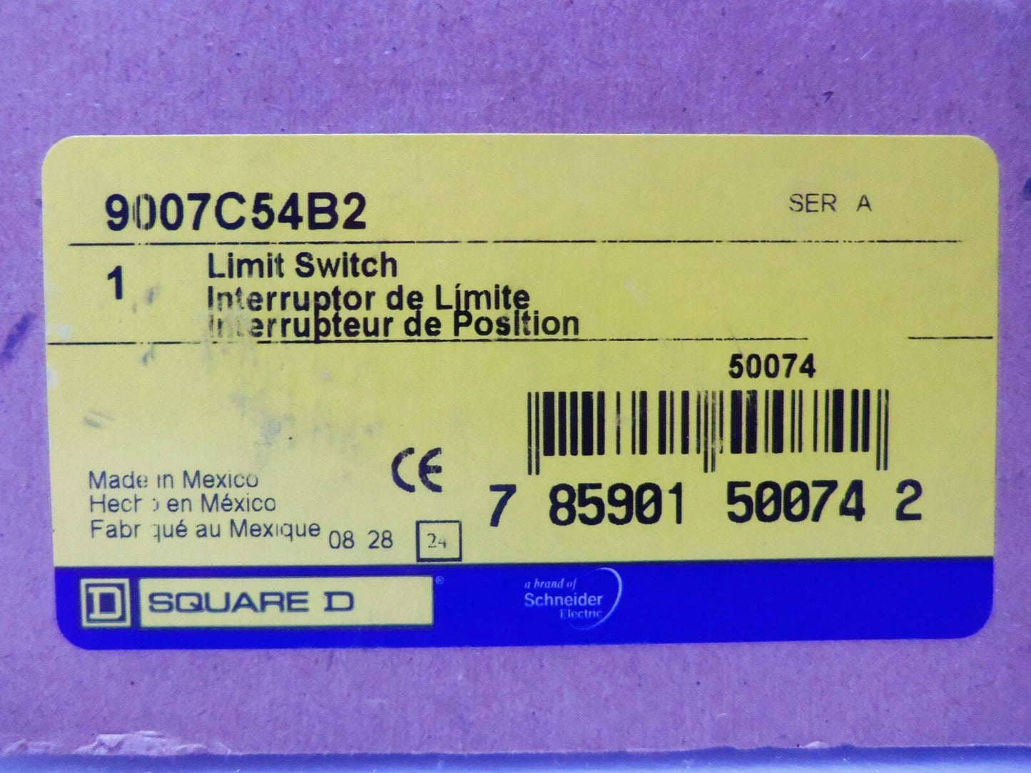 New Square D 9007 C54B2 Turret Head 9007C54B2 Limit Switch Series A NIB