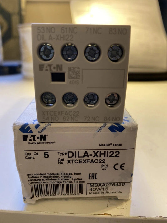 XTCEXFAC22 Eaton Moeller DILA-XHI22 2NO-2NC