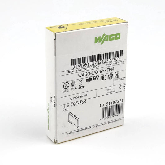 WAGO 4 Channel Analog Output 750-559 SIE