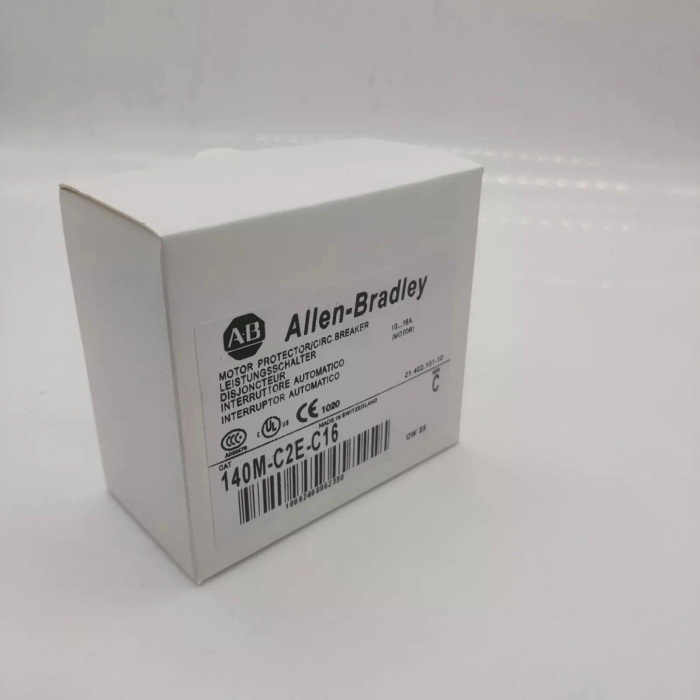 Allen-Bradley 140M-C2E-C16 Standard Magnetic Trip breaker motor protection