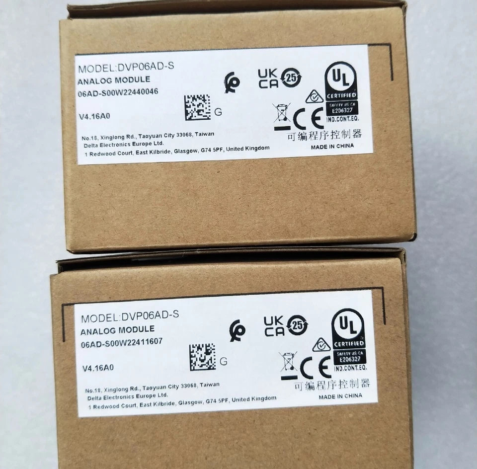 ONE Delta DVP06AD-S PLC module