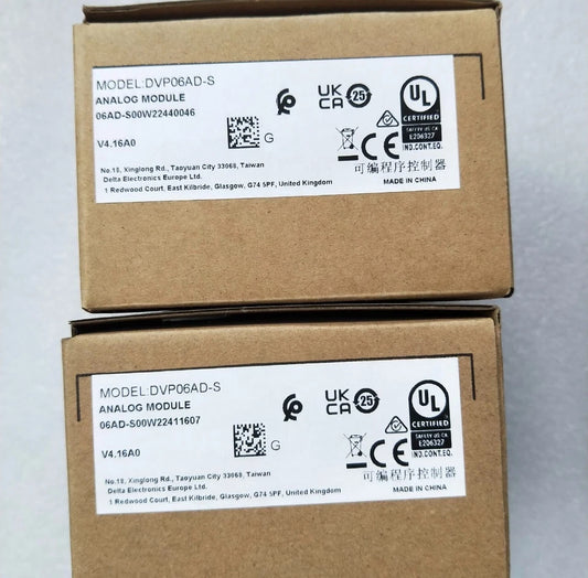 ONE Delta DVP06AD-S PLC module