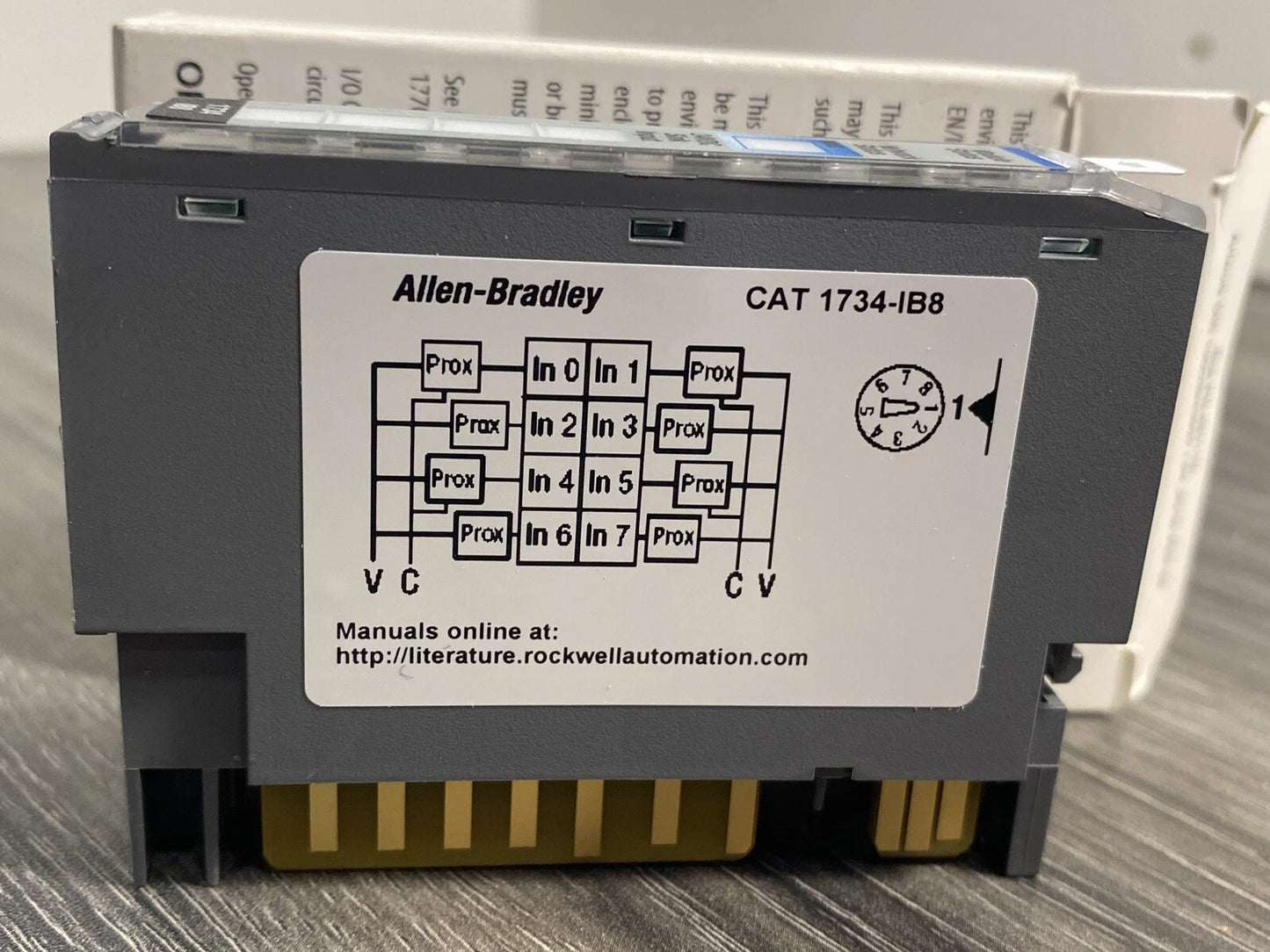 New 2023 Allen Bradley 1734-IB8 /D Point I/O Digital Input Module, 8 Channel USA