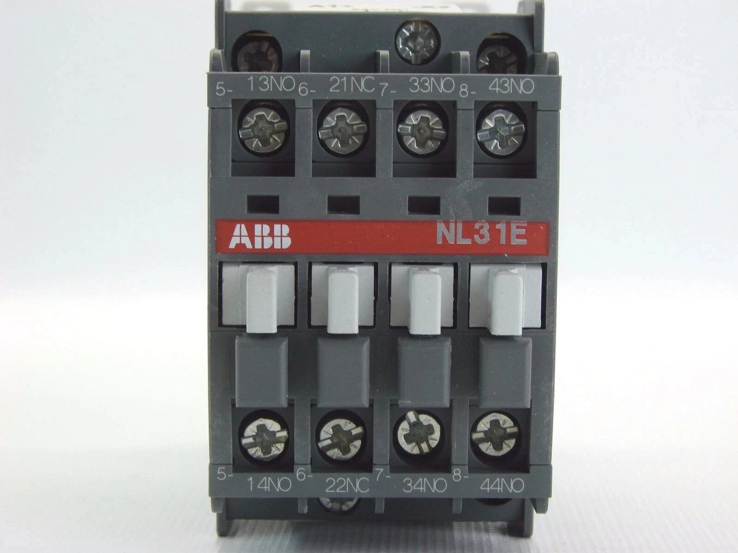 NEW ABB 1SBH143001R8131 24 VDC 4-POLE CONTACTOR RELAY NL31E 3-NO 1-NC