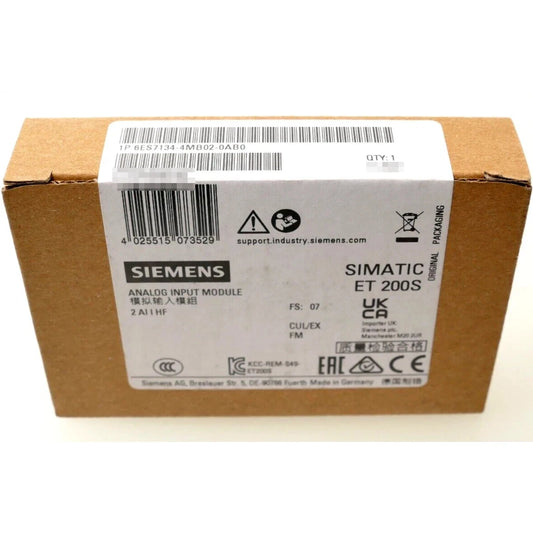 6ES7 134-4MB02-0AB0 NEW SIEMENS 6ES7134-4MB02-0AB0 Electronic Module ET 200S