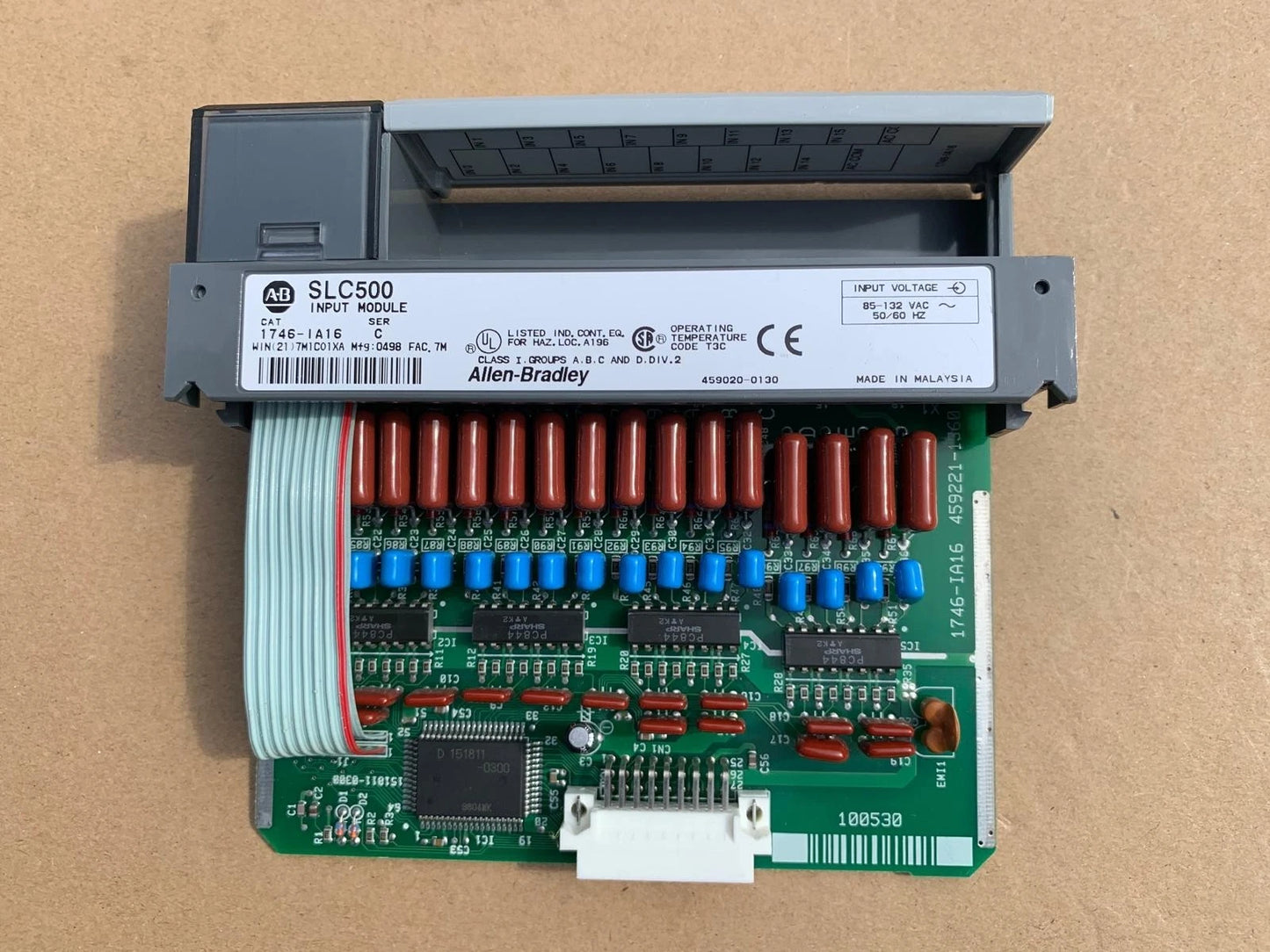 New Factory Sealed AB 1746-IA16 Ser D SLC 500 PLC Input Module 1 PC