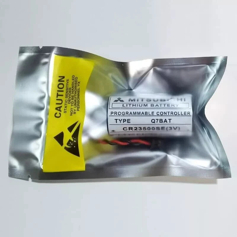 2X type Q7BAT CR23500SE 3V 6000mAh PLC Battery for Mitsubishi Q PLC battery