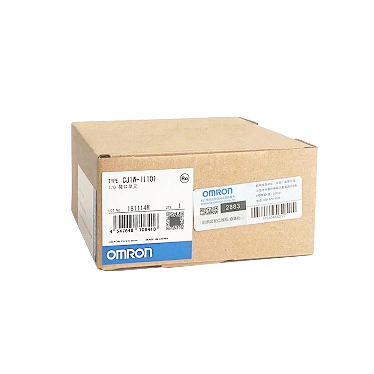 1PC Omron PLC Module I/O Cable CJ1W-II101 PLC CJ1W-II101 In Box