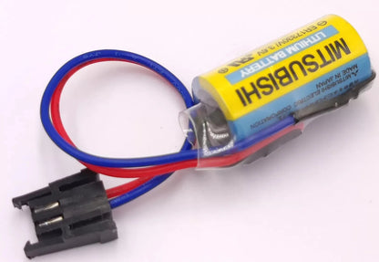 New MR-BAT ER17330V/3.6V Mitsubishi A6BAT PLC Battery for FANUC CNC System Power