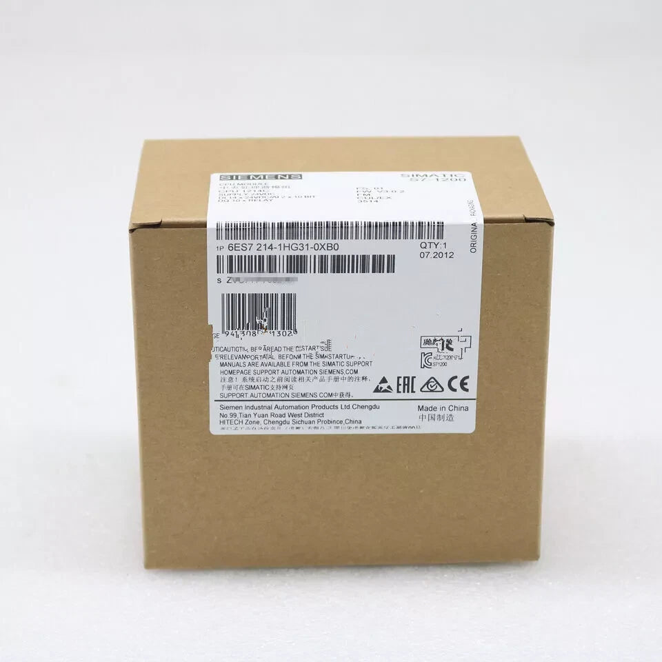 6ES7 214-1HG31-0XB0 NEW SIEMENS 6ES7214-1HG31-0XB0 1HG31-OXBO S7-1200 CPU 1214C
