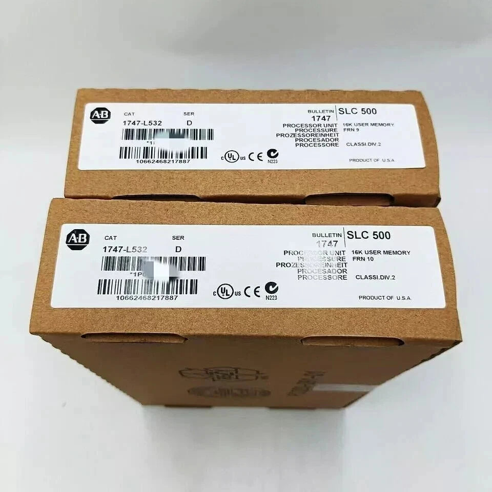New Factory Sealed AB 1747-L532 SLC 500 SLC 5/03 CPU Processor Unit 1747L532