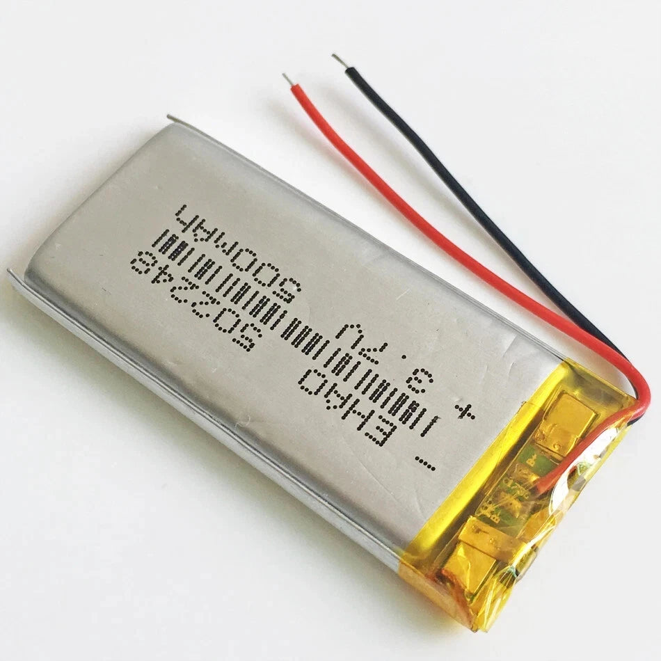3.7V 500mAh Li-polymer Rechargeable Battery 502248 For MP3 DVD GPS PDA Camera