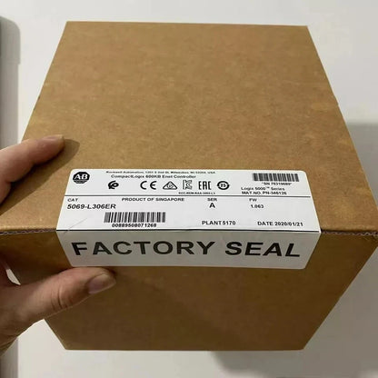 New Allen Bradley 5069-L306ER /A CompactLogix 5380 Controller 600KB 5069L306ER