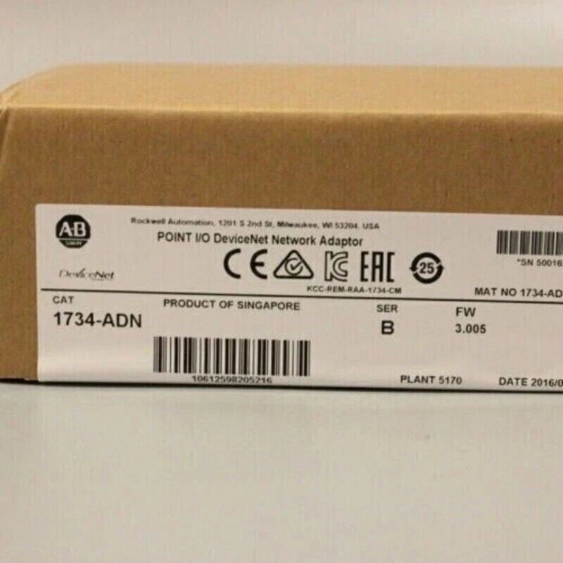 1PCS New Factory Sealed AB 1734-ADN SER B POINT I/O DeviceNet Network Adaptor