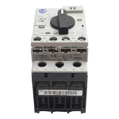 Allen Bradley 140M-C2E-C25 Circuit Breaker, 3-Pole 3PH 1NO + 1NC, 18-25A, 690VAC