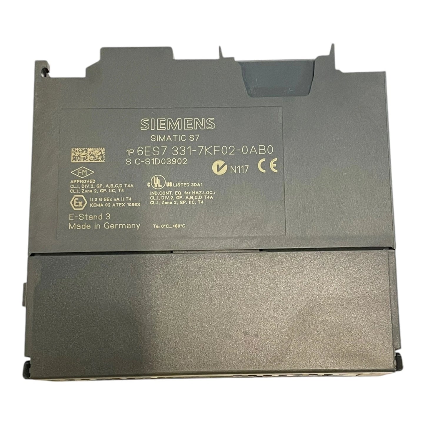Siemens 6ES7331-7KF02-0AB0 Analog Input Module 331-7KF02-0AB0