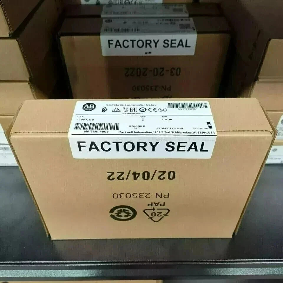 Allen-Bradley 1756-CNB AB 1756CNB ControlLogix Communication Module New Sealed