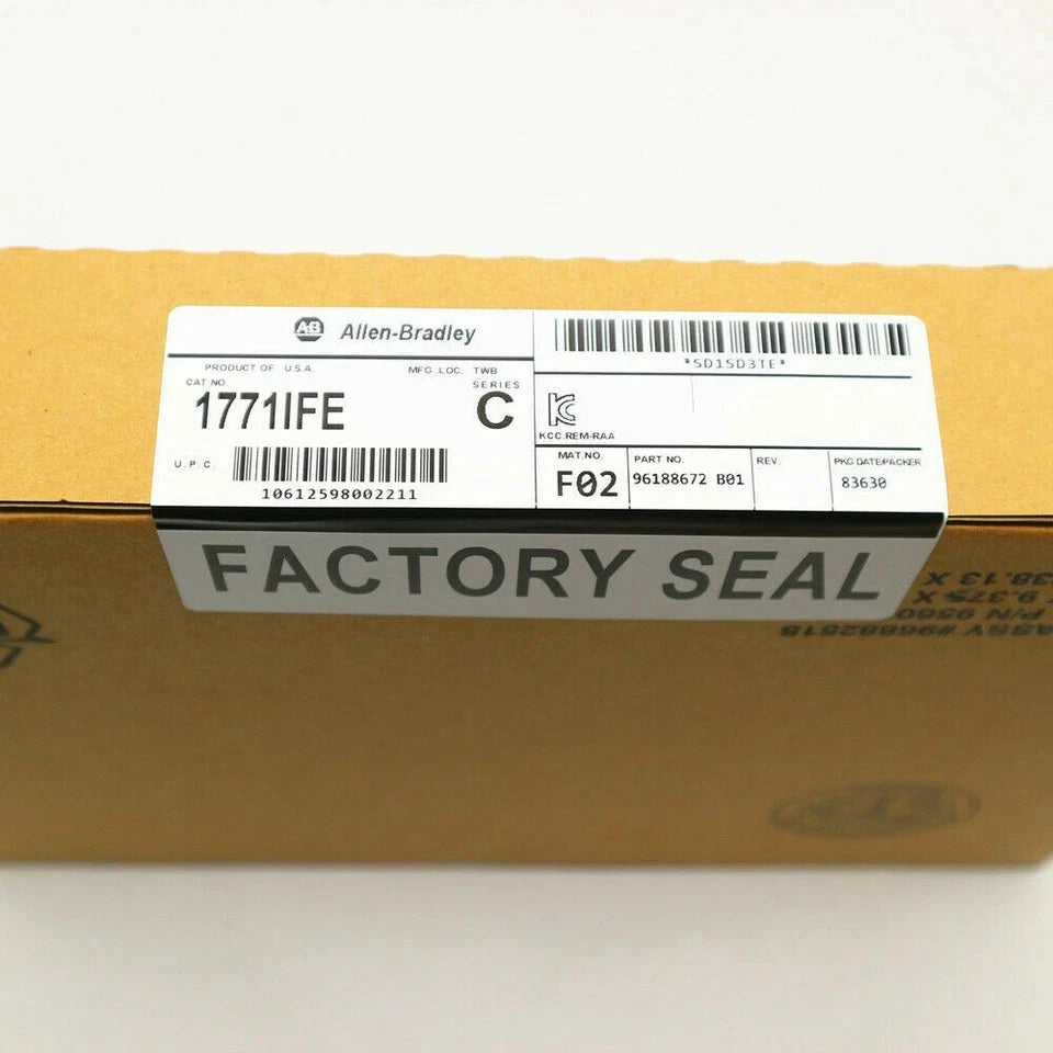 New Factory Sealed AB 1771-IFE /C PLC-5 Analog Input Module 1771IFE
