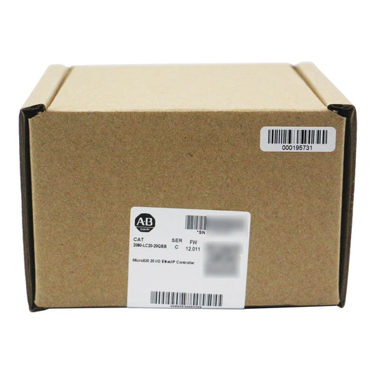 New Allen-Bradley 2080-LC20-20QBB Micro820 20 I/O ENet/IP Controller