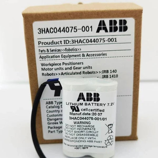3HAC044075-001/01 ABB SMB Batteries Are Suitable for ABB Robots BrandNew Box! Zy
