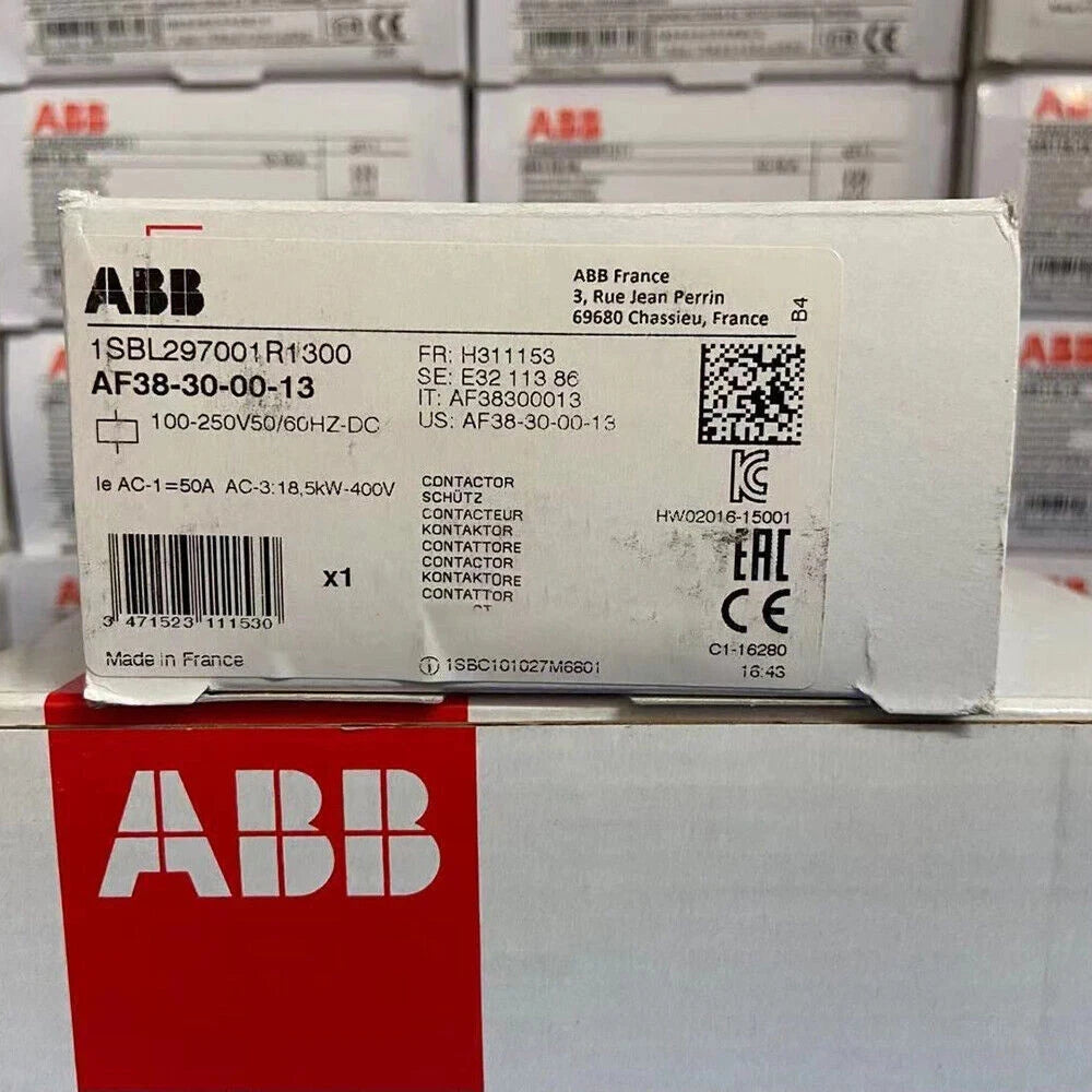 1pc ABB Contactor AF38-30-00-13