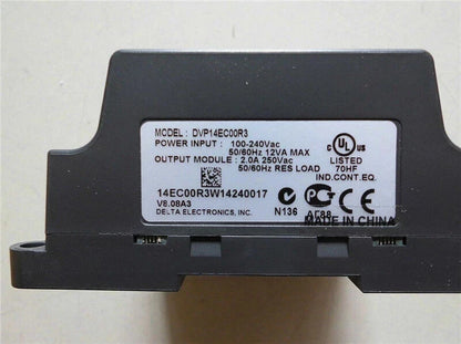 1PC DVP14EC00R3 For Delta EC3 Series Standard PLC DI 8 DO 6 Relay 100-240VAC