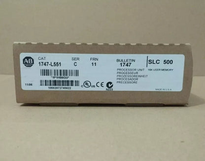 New Factory Sealed AB 1747-L551 / C SLC 5/05 CPU Processor Unit Module 1747L551