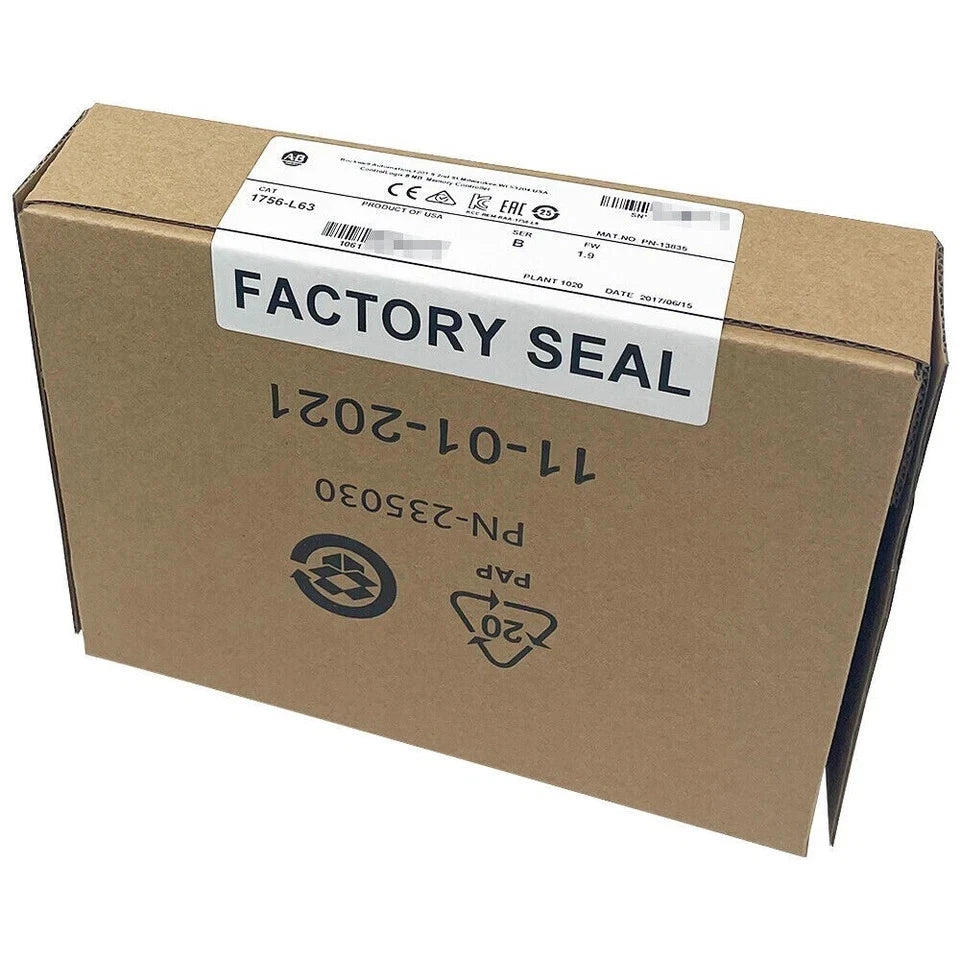 New Allen-Bradley 1756-L63 SER B ControlLogix Logix5563 Processor 8MB Memory