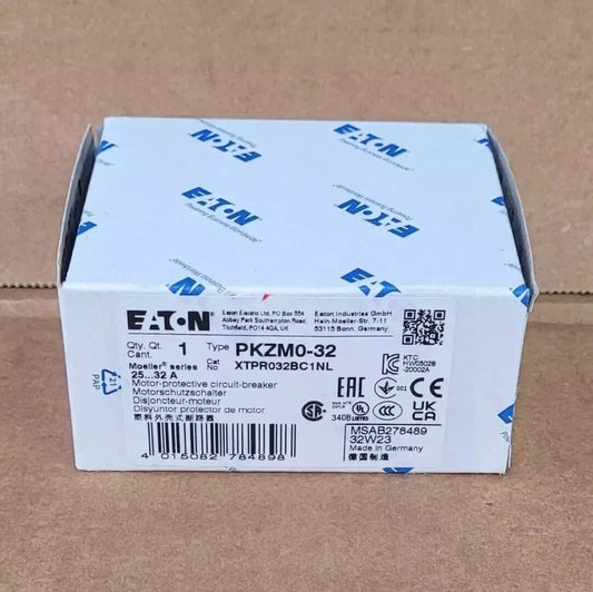 New In Box EATON MOELLER PKZM0-32 Circuit Breaker PKZM032 PKZMO-32 25-32A