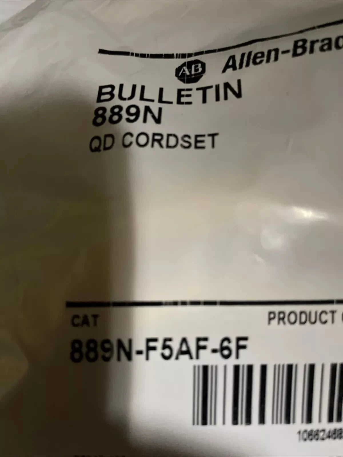 US STOCK ALLEN-BRADLEY 889N-F5AF-6F Series B CORDSET