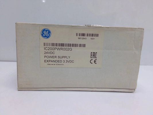 GE IC200PWR002G 24 VDC Power Supply Expanded 3.3VDC