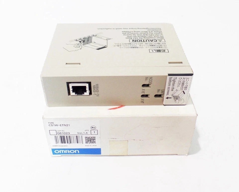 NEW OMRON CS1W-ETN21 CS1WETN21 PLC Ethernet Communication Unit