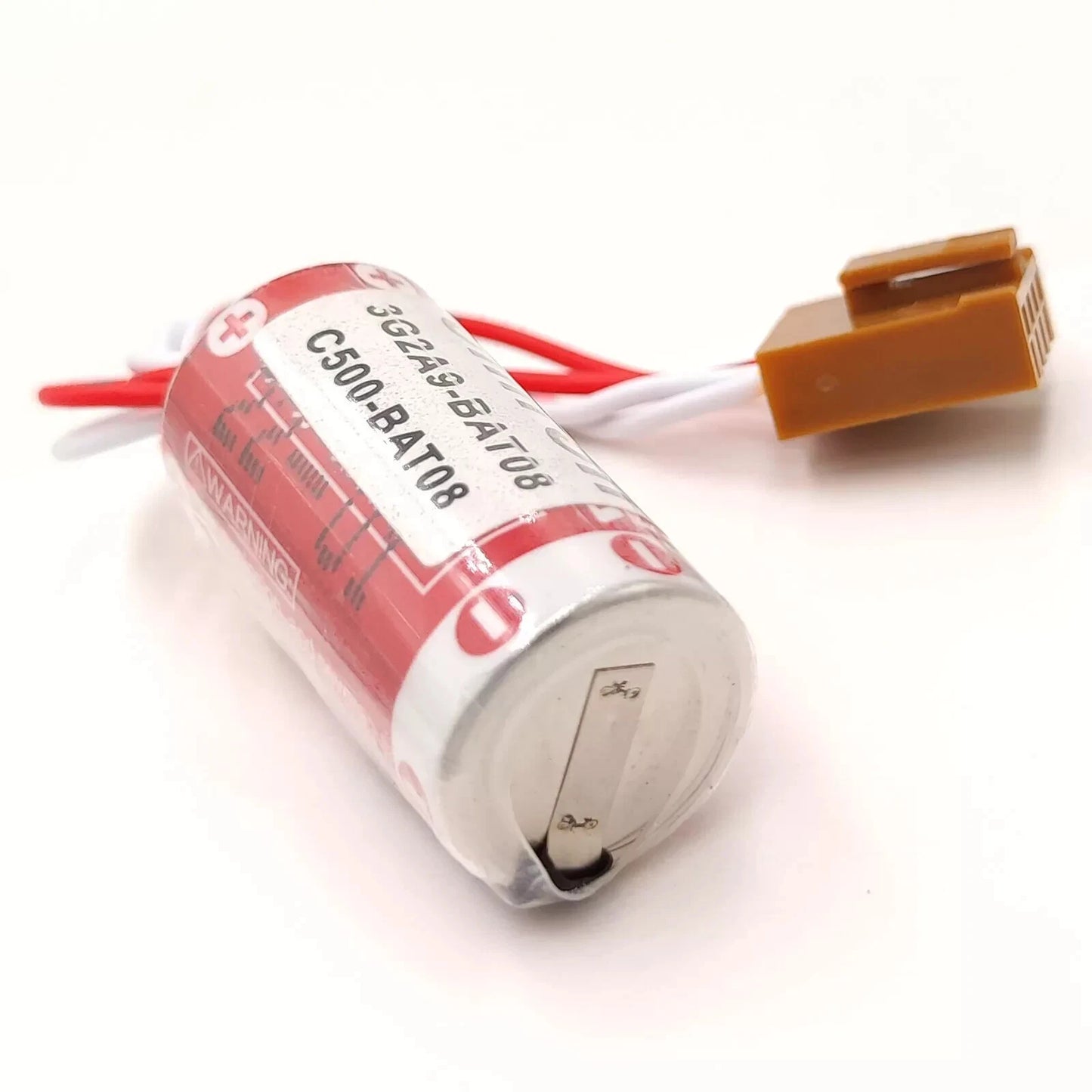New ER17/33 (2/3A 3.6V ) PLC Battery with Plug for Omron C500-BAT08 3G2A9-BAT08