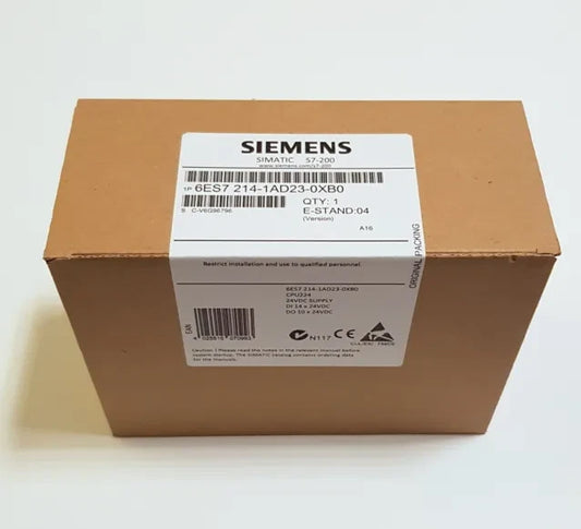 6ES7 214-1AD23-0XB0 1PC NEW SIEMENS S7-200 CPU224 6ES7214-1AD23-0XB0 1AD23-0XB0