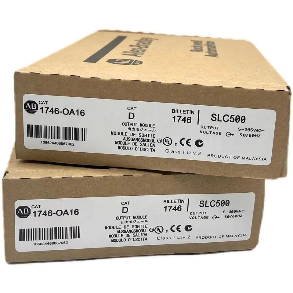 Allen-Bradley 1746-OA16 SLC 500 Output Module AB 1746OA16 New Sealed