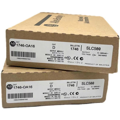Allen-Bradley 1746-OA16 SLC 500 Output Module AB 1746OA16 New Sealed