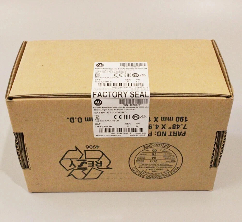 1762-L40BXB Allen-Bradley MicroLogix 1200 40 Point Controller