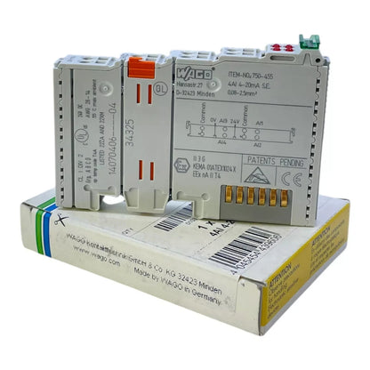 Wago 750-455 Analog Input Module For PLC