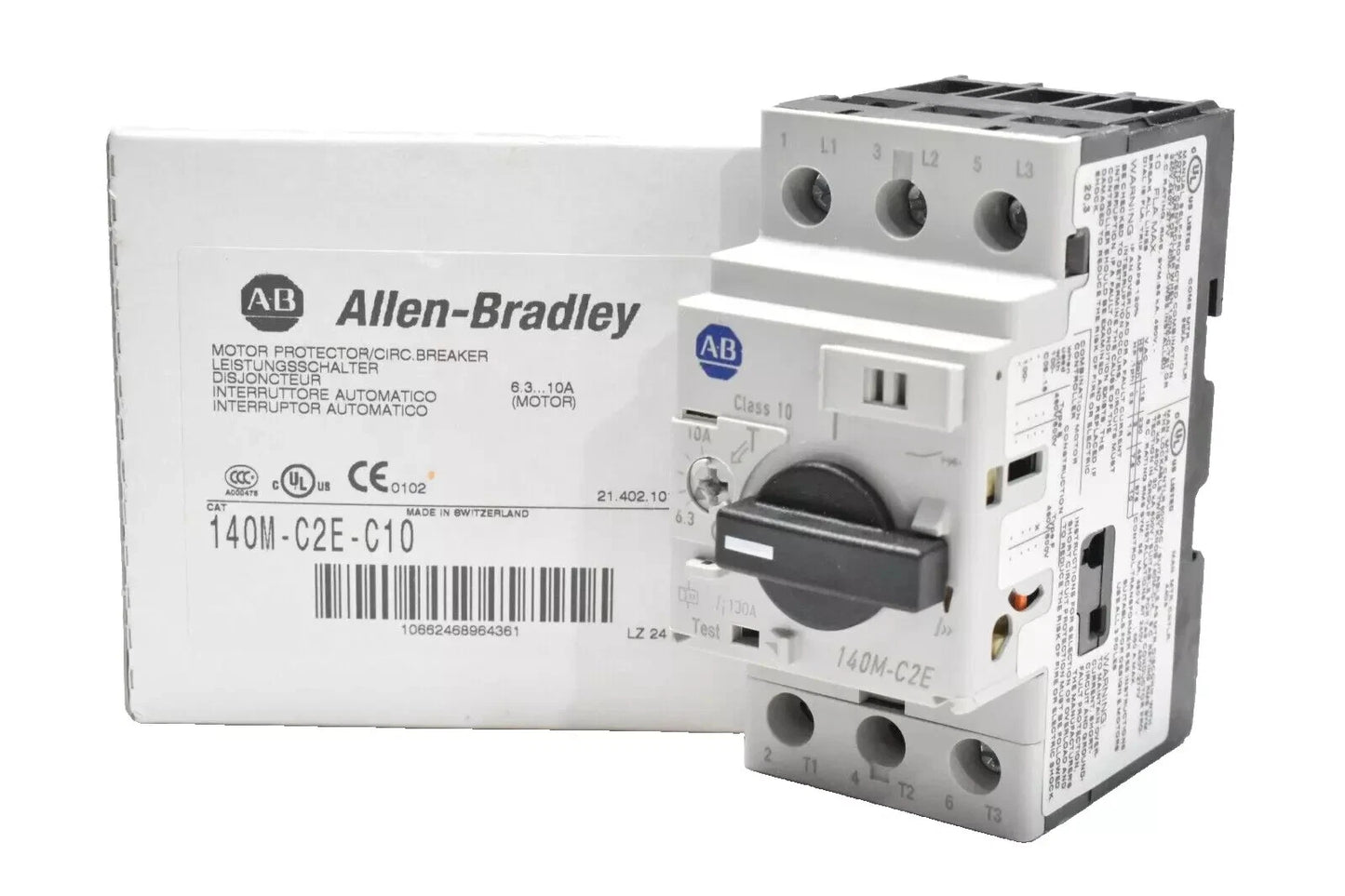 140M-C2E-C10 Allen Bradle Motor Protector Circuit Breaker 140MC2EC10