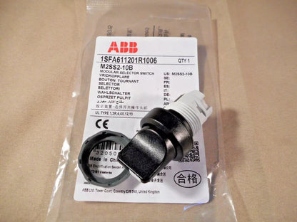 ABB M2SS2-10B selector switch (NIB)