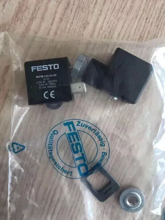 10x Festo MSFW-110-50/60 6720 Solenoid Coil New One MSFW11050/60