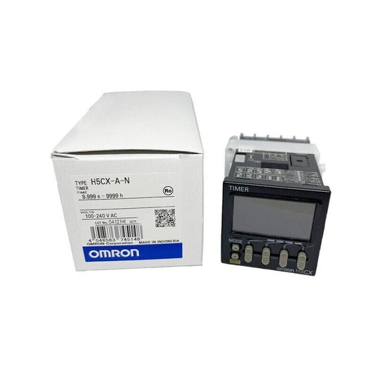 New in Box OMRON H5CX-A-N H5CXAN 100-240VAC Timer Original